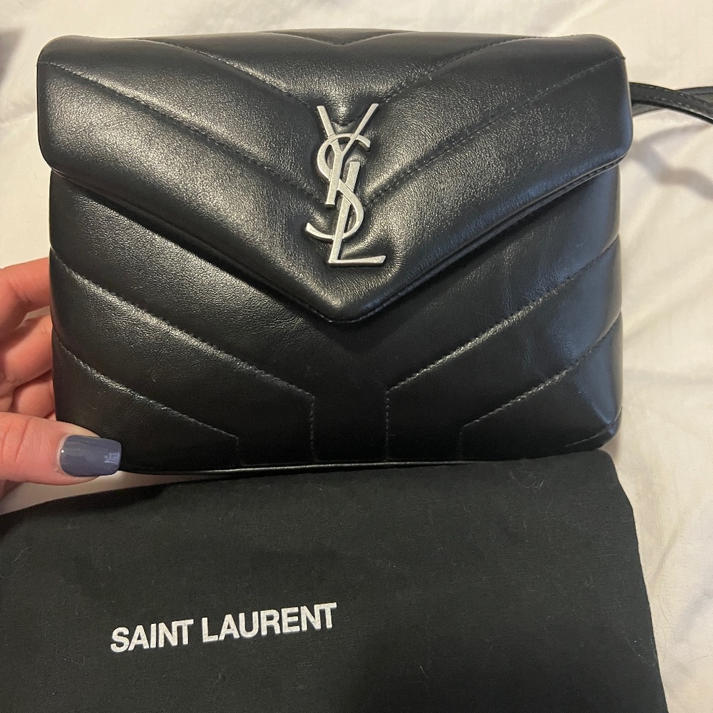 Authentic ysl toy Lou lou bag